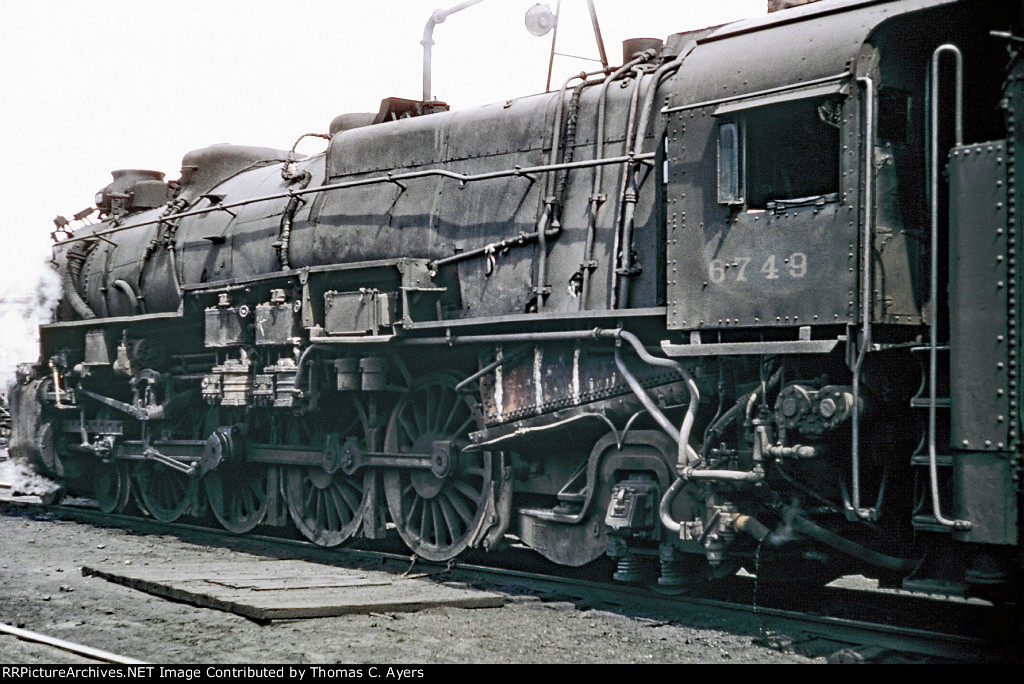 PRR 6749, M-1B, c. 1955